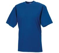 Russell Europe - T-Shirt à Manches Courtes 100% Coton - Homme (XL) (Bleu Roi Vif)