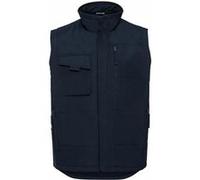 Russell - Gilet sans manches de travail - Homme (2XL) (Bleu marine) - UTBC1051 Bleu Marine