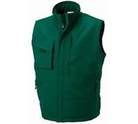 Russell - Gilet sans manches de travail - Homme (3XL) (Noir) - UTBC1051 Noir