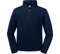 Russell Herren Authentic Zip Sweatshirt PC4069 (XS) (Marineblau)