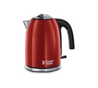 Russell Hobbs 20412-70 bouilloire 1,7 L Noir, Rouge et Acier inoxydable