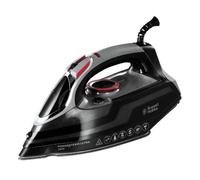 Russell Hobbs Fer à repasser vapeur [Puissant] PowerStream (3100W, Réservoir 350ml, 70g/min + 210 g/min Effet Pressing, auto-nettoyage & Pulvérisateur, Semelle en céramique, anti-goutte) 20630-56