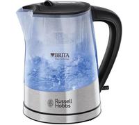 RUSSELL HOBBS 22850-70 BOUILLOIRE EN VERRE FILTRANTE 1,5L CLARITY, CARTOUCHE FILTRE A EAU BRITA MAXTRA INCLUS