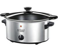 Russell Hobbs Mijoteur Electrique [Facile et Pratique] Compact@Home (3,5 L, 4/5 personnes, Cuve en ceramique amovible, Cuisson réglable, Base en inox, Maintien au chaud, Pieds antidérapants) 22740-56