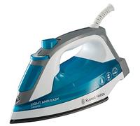 Russell Hobbs 23590-56 Fer à Repasser Vapeur Light and Easy, Puissant 2400W, Anti Adhésif, Défroissage Vertical Bleu