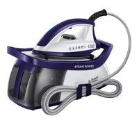 Russell Hobbs Fer à repasser vapeur [Centrale] SteamPower (2600 W,Pression 4,5 bars, 100 g/min vapeur continue, 3 Réglages de vapeur, Réservoir 1,3 L, Semelle en céramique, Anti-calcaire) 24440-56