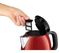Russell Hobbs 24992-70 - Hervoir électrique Mini Colours Plus+, 1 litre, rouge - Design compact, économie d'énergie