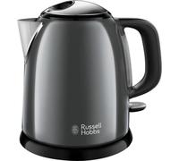RUSSELL HOBBS 24993-70 Bouilloire Compacte Colours Plus Capacité 1 L Filtre Anti-Calcaire Amovible Lavable - Gris