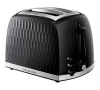 Russell Hobbs Honeycomb 26061-56 - Grille-pain - 2 tranche - 2 Emplacements - noir Noir G
