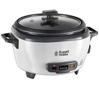 Russell Hobbs 27030 Cuiseur à riz moyen, métal, 300 W, 1,2 kg, blanc