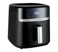 Russell Hobbs Air Fryer XXL 8,3L Rapid Air (Compact, Silencieux, Pizza Ø 26cm) Friteuse sans huile (9-en-1, Cuit, gril, rôtit et plus, économe, tactile,arrêt auto, compatible lave-vaisselle) 27632-56