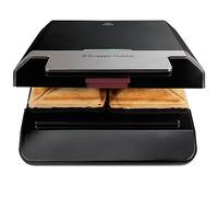 Russell Hobbs Appareil Croque Monsieur [Plaques antiadhésives plus durables] Creations (Chauffage rapide, sans BPA, Nettoyage & rangement faciles, Loquet de fermeture, 750W) Sandwich maker 26800-56