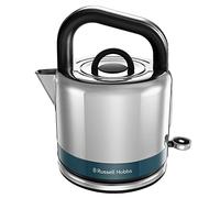 Russell Hobbs Bouilloire Electrique [Design Retro Premium] Distinctions Océan (1,5L, 2400W, Ebullition Rapide,Ecoulement Parfait, Ouverture Facile, Ergonomique, Filtre anticalcaire amovible) 26421-70