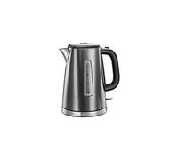 Russell Hobbs Bouilloire Electrique [Puissante & moderne] Luna Inox Gris (1,7l, 2400W, Ebullition rapide, filtre anticalcaire amovible, Bec verseur précis, ouverture automatique du couvercle) 23211-70