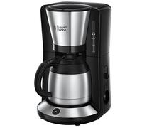 Russell Hobbs 24020-56 Autonome Machine à café filtre 1L 8tasses Noir, Argent machine à café, 23620016002