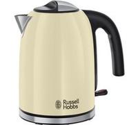 Russell Hobbs Bouilloire Electrique [Economie d'Energie] Colours Plus Crème (1,7L, 2400W, Ebullition rapide, Ecoulement parfait, Niveau d'Eau Visible, Filtre Anticalcaire lavable) 20415-70