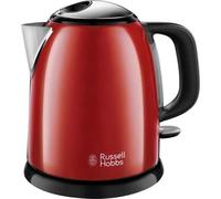 Russell Hobbs Colours Plus 24992-70 - Bouilloire - 1 litre - 2.4 kWatt - rouge ardent/acier inoxydable brillant/noir mat