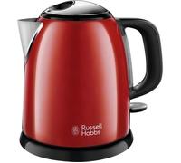 Russell Hobbs Colours Plus 24992-70 - Bouilloire - 1 litre - 2.4 kWatt - rouge ardent/acier inoxydable brillant/noir mat