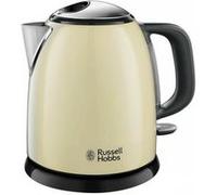 Russell Hobbs Bouilloire électrique Colours Plus 24994-70, ultra compacte 1L, crème