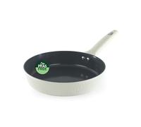 Russell Hobbs Cote Poêle 24 cm, antiadhésive céramique, crème