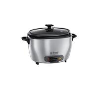 Russell Hobbs Cuiseur de Riz [Familial] Maxicook (5L, 14 portions, 700W, Spatule & Dosette incl., Arrêt & Maintien au Chaud Auto, Idéal aussi pour légumes/ poisson etc., Bol antiadhésif) 23570-56