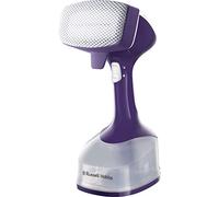 Russell Hobbs Défroisseur vapeur [Multiusage] Steam Genie (1650 W, 25g/min vapeur continue,Réservoir 260ml, 3 accessoires: vêtements, tissus délicats, rideaux & matelas) Fer à repasser 25600-56