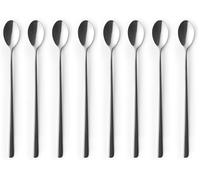 Russell Hobbs Ensemble de 4 Cuillères à Latté - Vienna, Cuillères à Café Long Manche 22cm, Acier Inoxydable 18/0, Passe au Lave-vaisselle, Glace, Dessert, Espresso, Thé (Lot de 2)