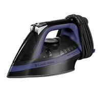 Russell Hobbs Fer à repasser vapeur [2400W, 200g vapeur supplémentaire] EasyStore Pro (température opt. pour tous tissus, rangement et nettoyage faciles, semelle antiadhésive, anti-calcaire) 26731-56