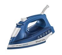 Russell Hobbs Fer à Repasser Vapeur, Défroissage Vertical Possible - Bleu 24830-56 Light and Easy