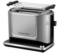 Russell Hobbs Grille-pain XL 26210-56 1500W 2 fentes Réchauffage Décongélation Gris