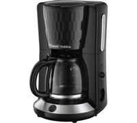 Russell Hobbs Honeycomb Machine à café en verre (Noir) 27011-56