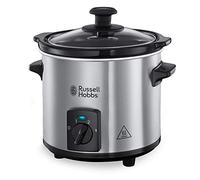 Russell Hobbs Mijoteur Electrique [Programmable] Compact Home (2 L, Cuve en ceramique amovible, 3 Températures réglables, Maintien au chaud, Poignées thermo-isolées, Pieds antidérapants) 25570-56