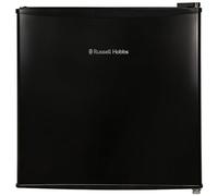 Russell Hobbs Mini réfrigérateur de table 43 litres, porte réversible et pieds réglables, petit réfrigérateur, contrôle manuel de la température, boîte à glace, noir RHTTF0E1B