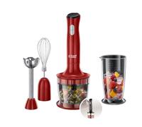 Russell Hobbs Mixeur plongeant 24700-56 – 3en1 (mixe, hache, fouet) Bol 700ml Hachoir 500ml
