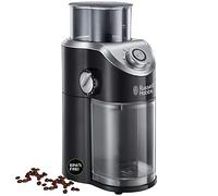 Russell Hobbs Moulin à café Classics 23120-56 — meule plate, 2–12 tasses, réglages variables