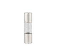 Russell Hobbs Moulin sel et poivre manuel 2-en-1, réglable | Mécanisme en céramique, corps en acrylique transparent, couvercle en acier inoxydable, 19 cm, rechargeable