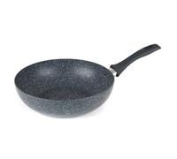 Russell Hobbs Nightfall Stone Poêle à wok 28 cm, antiadhésive, induction
