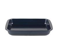 Russell Hobbs RH01144EU Thermo Glass 34cm Plat à Rôtir Plaque à Four Rectangulaire en Verre Thermorésistant, Capacité 2.2L, Compatibles Micro-Ondes/Four et Congélateur entre -15°C et 210°C, Bleu Foncé