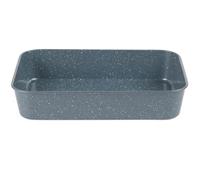 Russell Hobbs RH01832EU Nightfall Stone Plaque à Rôtir 39cm, anti-adhésif Plat à Four Rectangulaire, Acier au Carbone, Sans PFOA, Passe au Four Jusqu'à 220°C/Thermostat 7, Pour Viande/Gratin/Legumes