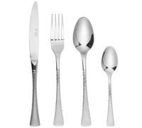 Russell Hobbs RH02229EU7 Ménagère 16 Pièces, Design Milan, Set de Couverts de Table en Acier Inoxydable 18/10, Pour 4 Personnes, Comprend des Couteaux Fourchettes Cuillères à Soupe et à Café
