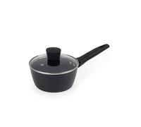Russell Hobbs RH03258EU7 Verde Thermocollar 16 cm Casserole avec Couvercle - Revêtement Antiadhésif en Céramique, sans Pfas, Aluminium Recyclé, Pot de Cuisson à Induction, Indicateur de Température