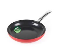 Russell Hobbs Riviera Poêle à Frire 24 cm - Revêtement Anti-adhésif Céramique, Sans PFAS, Aluminium Pressé, Compatible Four jusqu'à 220 ºC, Adaptée à l'Induction, Crêpes, Œufs, Omelette