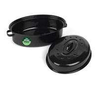Russell Hobbs Romano Plat à rôtir avec couvercle, 36 cm, acier émaillé