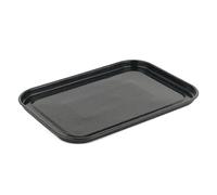 Russell Hobbs Romano Vitreous Enamel Plaque de Cuisson - 40 cm, Plaque à Pâtisserie Rectangulaire, Plat à Four en Acier Émail Vitrifié, Passe au four jusqu'à 230°C/Thermostat 8, Noir, CW11441
