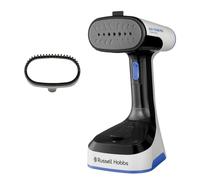 Russell Hobbs Steam Genie Easy Store Défroisseur à linge (pas besoin de planche à repasser, pliable, prêt à l'emploi en 45 secondes, indicateur de puissance, compact pour la maison et les déplacements
