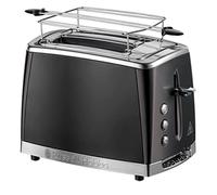 Grille-pain - RUSSELL HOBBS - Matte Black - 1550 W - 2 tranches - Noir