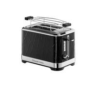 Russell Hobbs Structure 28091-56 - Grille-pain - 2 tranche - 2 Emplacements - noir avec des touches d'inox