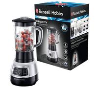 Russell Hobbs 25720-56 Mixeur Blender Professionnel 1,5L Velocity, Lames 6 Pointes Revêtement Titane, 3 Programmes, 3 Vitesses