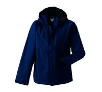 Russell Hommes Noir Uni Bleu, Gris Ou Rouge Veste de Pluie Avec Capuche XS-4XL