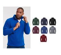 Russell manteau en polaire extérieur 1/4 zip pour homme 0r874m0 - veste à manche